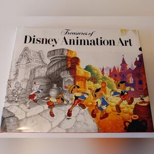 Treasures of Disney Animation Art HB 1982 VTG John Canemaker First Edition
